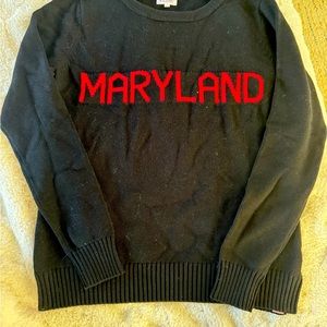 Pink Pineapple Black cotton sweater